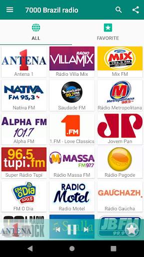 7,000 radio Brazil screenshot 1