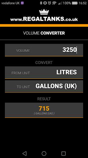 Tank Calc - The Easy To Use Tank Volume Calculator screenshot 4