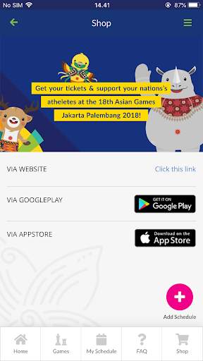 Asian Games 2018 - SICS for participant screenshot 8