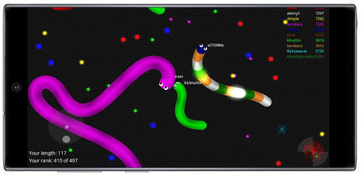 Snake io Worms io SnakeWorms war zone io screenshot 2