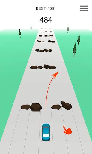 Avoid Stones (Running Avoidance Game) screenshot 2