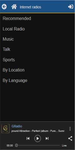 Radio 4U  - Free internet radio & Cloud music screenshot 2
