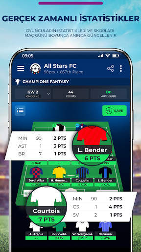 RealFevr -Fantezi Sporlar screenshot 5