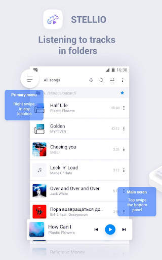 Stellio - Music and mp3 Player 1 تصوير الشاشة