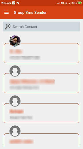 Bulk SMS Sender screenshot 1