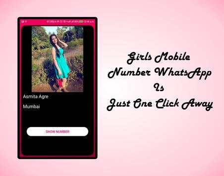 Girls Mobile Number | Girls Whatsapp Number Prank screenshot 5