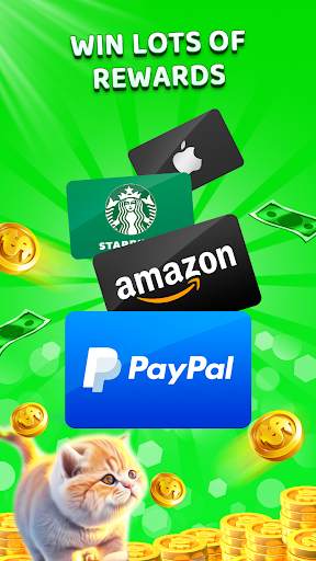 Lucky Cat - Play & Earn Money स्क्रीनशॉट 2