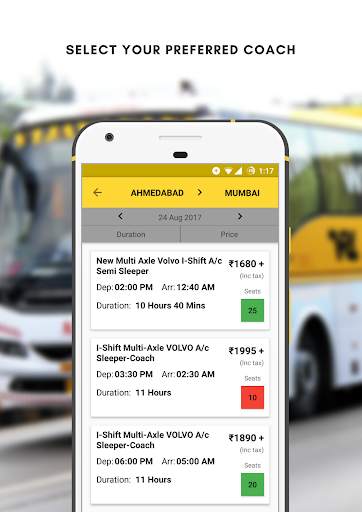 VRL Travels Bus Ticket Booking screenshot 2
