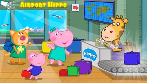 Hippo: Airport adventure screenshot 1