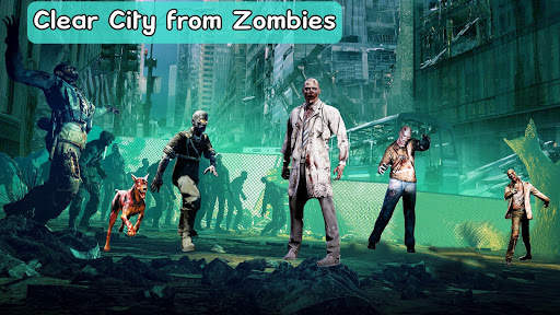 zombie penembakan: mati kota perang bertahan hidup screenshot 7