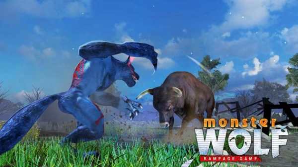 The Wolf Simulator : Angry Wild Animal Games screenshot 1