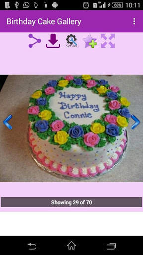 Birthday Cake Gallery screenshot 4