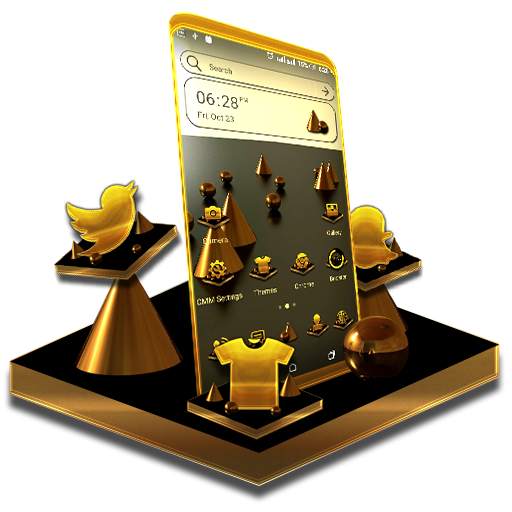 Metallic 3D Theme 1.0.0