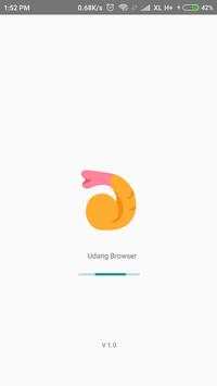 Udang Browser 1.0 screenshot 1