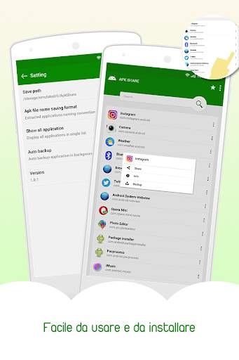 Apk Extractor & Apk Condividi Pro screenshot 7