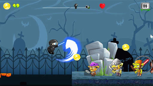 Little Ninja Run : An Adventure Survival screenshot 3