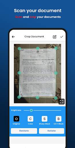 Fast Documents Scanner PDF screenshot 1