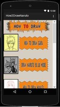 How To Draw Naruto screenshot 1