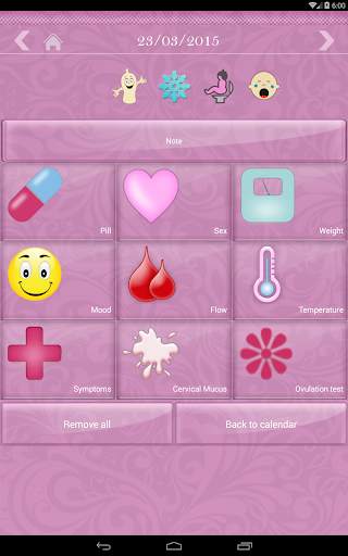 Woman Calendar(free) screenshot 18