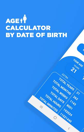 Age calculator by date of birth screenshot 1
