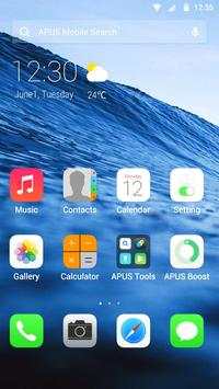 OS Plus-APUS Launcher theme screenshot 1