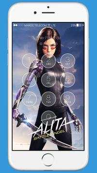 Alit­a bat­tle ange­l Lock Screen screenshot 3