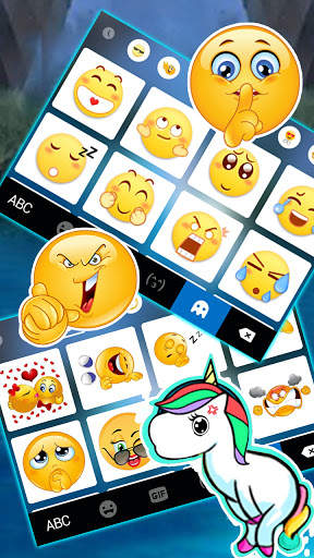 Dreamy Pegasus Keyboard Background screenshot 4
