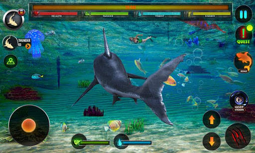 Angry Shark Adventures 3D स्क्रीनशॉट 5
