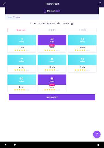 Earn real money with surveys: rewards cash app screenshot 4