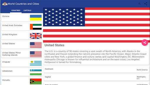 World Countries And Cities screenshot 11