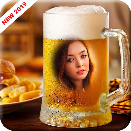 Beer Glass Photo Frame 3.9