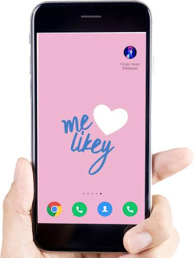 Finger Heart Wallpaper screenshot 7