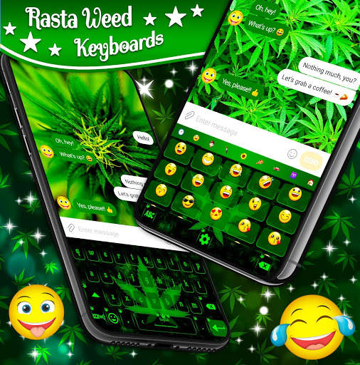 Rasta Keyboard 🌿 Green Theme Keyboards स्क्रीनशॉट 2
