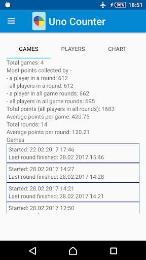 Uno counter 7 تصوير الشاشة