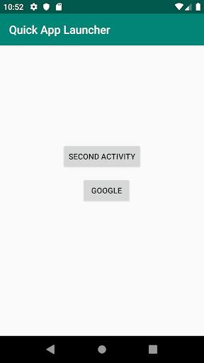 Quick Launcher screenshot 1