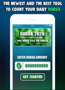 Robux Game | Free Robux Wheel & Calc For Robloxs screenshot 2