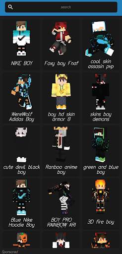 Boys skins for Minecraft PE screenshot 4