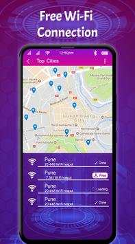 Free WIFI Connection Anywhere Network Map Connect screenshot 2