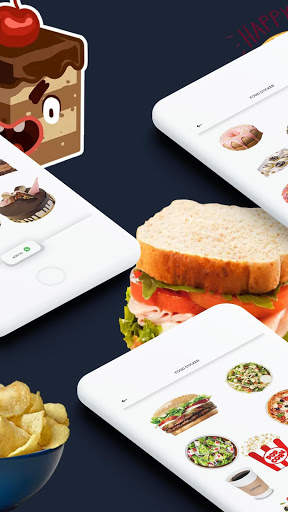 Food Stickers for Whatsapp (WAStickers) screenshot 3