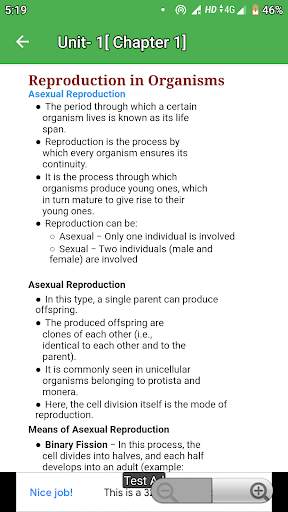 Class 12 Biology Notes screenshot 2