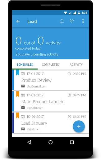 Salesfokuz - Mobile CRM screenshot 3