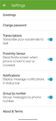 Cricket Visual Voicemail screenshot 4