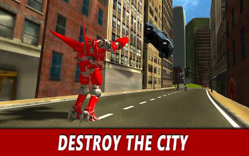 Flying Robot Simulator 3D screenshot 2