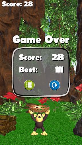Jungle Monkey Fruit 3D Games screenshot 4