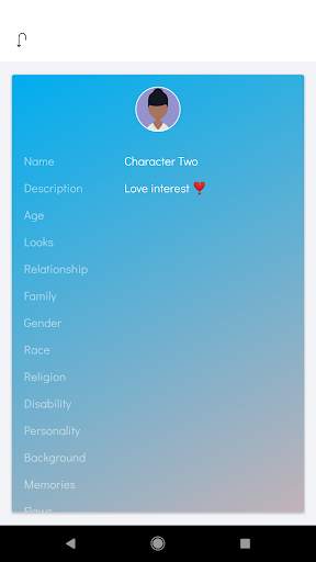Character Notes Planner - Trial screenshot 4