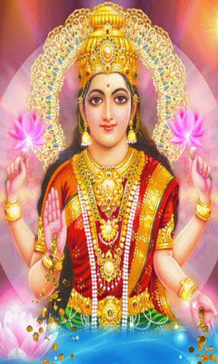 Goddess Lakshmi Live Wallpaper screenshot 2
