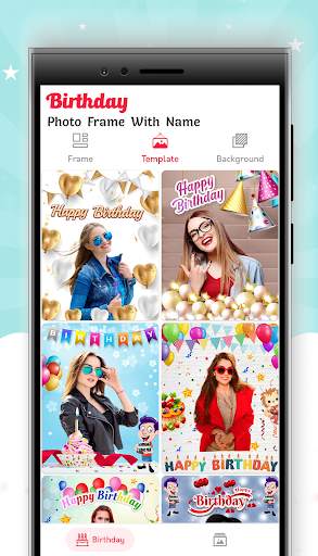 Birthday Cake Photo Frame screenshot 2