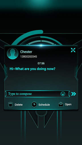 (FREE) GO SMS HALO THEME screenshot 4