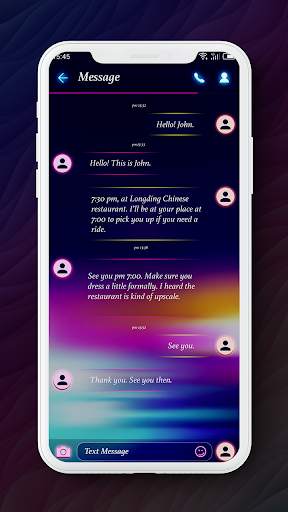 Fashion Theme - Sms, Color theme screenshot 3