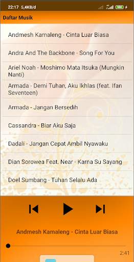 Lagu Pop Indonesia lengkap Offline screenshot 2